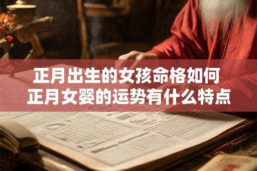 正月出生的女孩命格如何 正月女婴的运势有什么特点