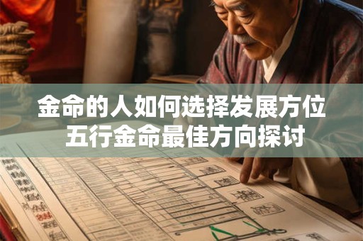 金命的人如何选择发展方位 五行金命最佳方向探讨