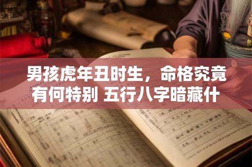 男孩虎年丑时生，命格究竟有何特别 五行八字暗藏什么天机