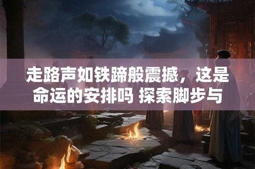 走路声如铁蹄般震撼，这是命运的安排吗 探索脚步与人生的深层关联