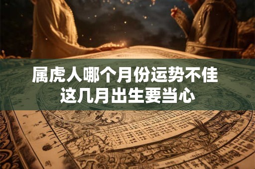 属虎人哪个月份运势不佳 这几月出生要当心