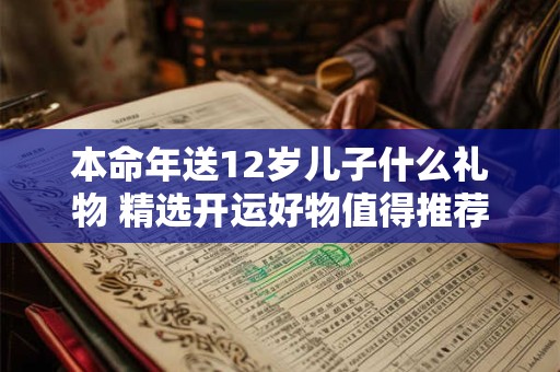 本命年送12岁儿子什么礼物 精选开运好物值得推荐