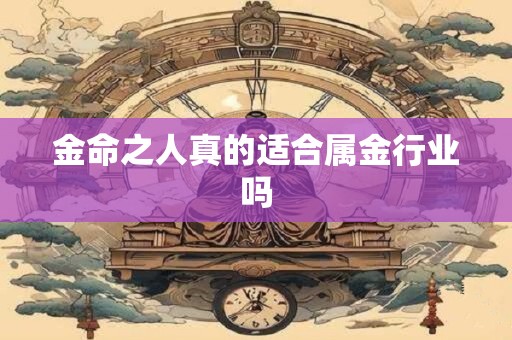 金命之人真的适合属金行业吗