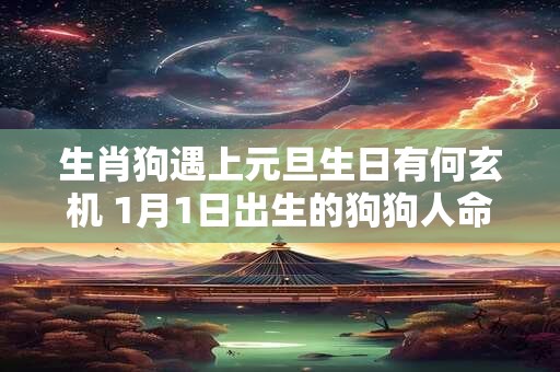 生肖狗遇上元旦生日有何玄机 1月1日出生的狗狗人命运全解析