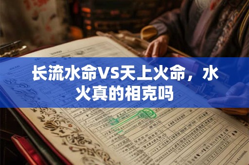 长流水命VS天上火命，水火真的相克吗