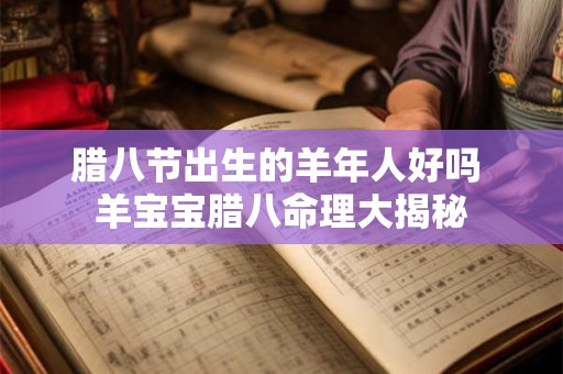 腊八节出生的羊年人好吗 羊宝宝腊八命理大揭秘