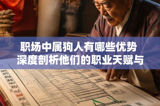 职场中属狗人有哪些优势 深度剖析他们的职业天赋与发展潜力