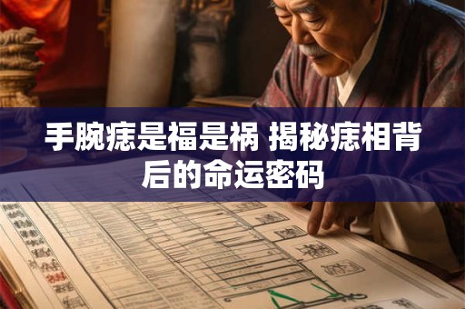 手腕痣是福是祸 揭秘痣相背后的命运密码