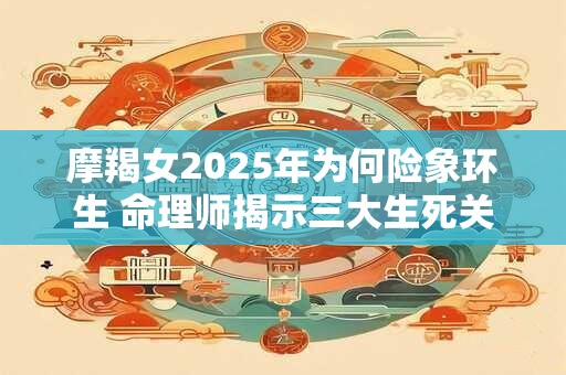 摩羯女2025年为何险象环生 命理师揭示三大生死关