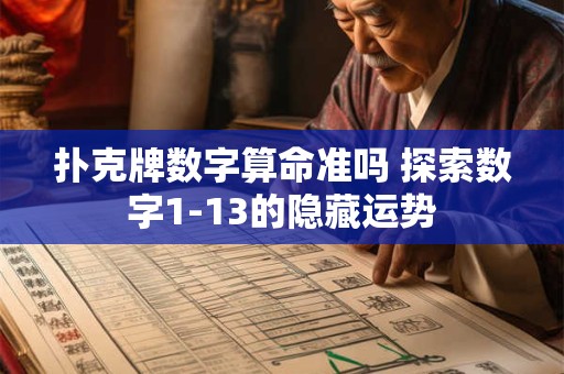扑克牌数字算命准吗 探索数字1-13的隐藏运势