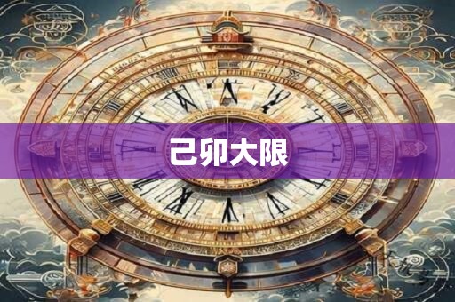 己卯大限