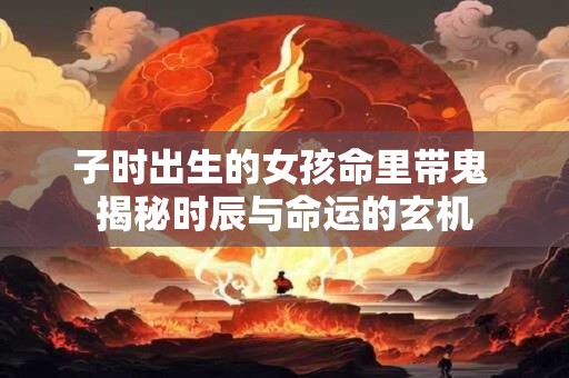 子时出生的女孩命里带鬼 揭秘时辰与命运的玄机