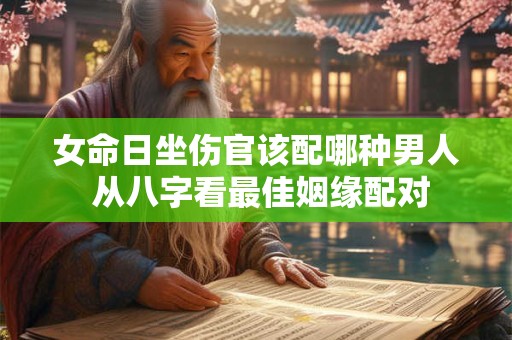 女命日坐伤官该配哪种男人 从八字看最佳姻缘配对