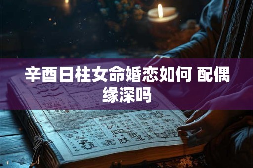 辛酉日柱女命婚恋如何 配偶缘深吗