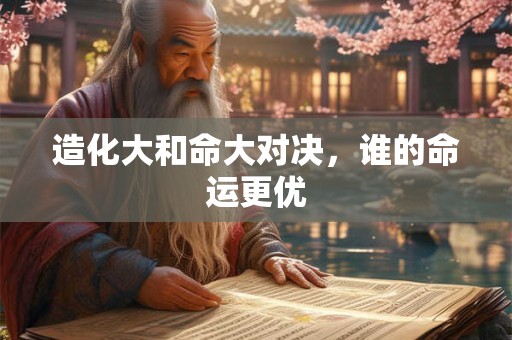 造化大和命大对决，谁的命运更优