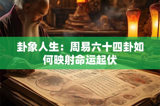 卦象人生：周易六十四卦如何映射命运起伏