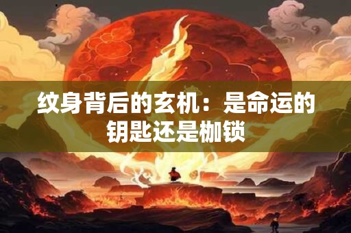 纹身背后的玄机：是命运的钥匙还是枷锁