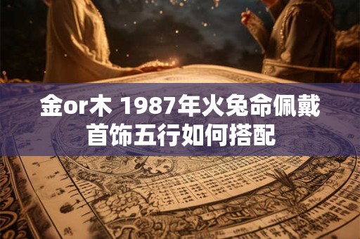 金or木 1987年火兔命佩戴首饰五行如何搭配