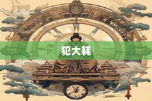 犯大耗