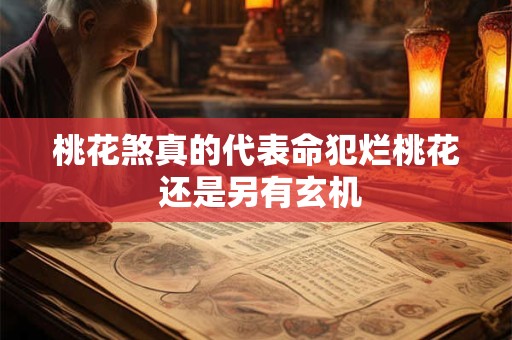 桃花煞真的代表命犯烂桃花 还是另有玄机