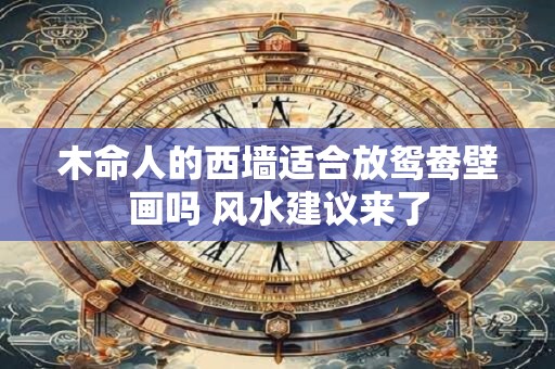 木命人的西墙适合放鸳鸯壁画吗 风水建议来了