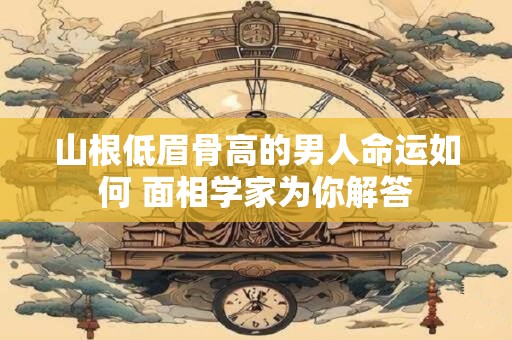 山根低眉骨高的男人命运如何 面相学家为你解答