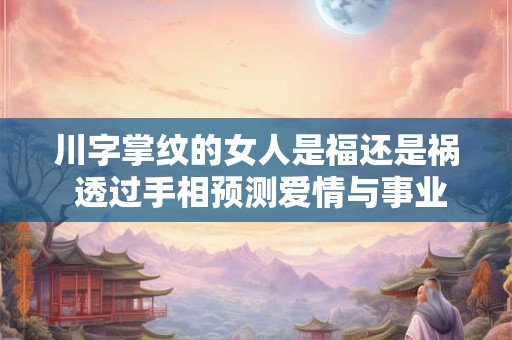 川字掌纹的女人是福还是祸 透过手相预测爱情与事业走向