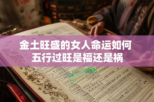 金土旺盛的女人命运如何 五行过旺是福还是祸