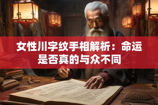 女性川字纹手相解析：命运是否真的与众不同