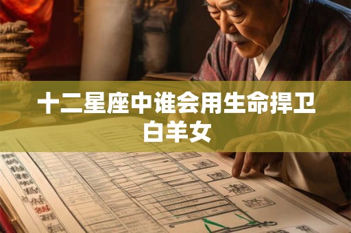 详细阅读:十二星座中谁会用生命捍卫白羊女 十二星座中谁会用生命捍卫白羊女