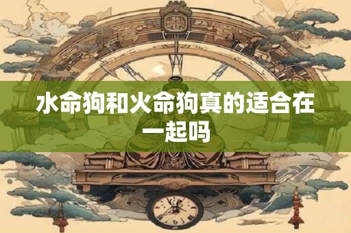 水命狗和火命狗真的适合在一起吗