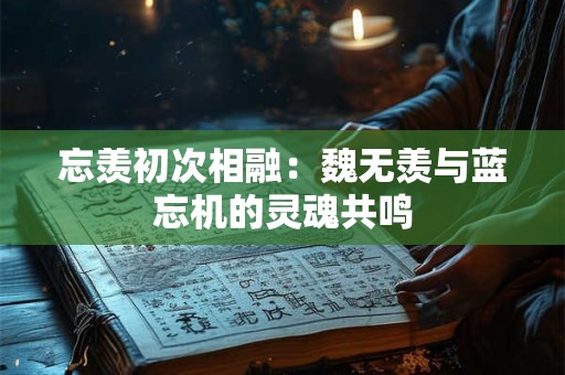 忘羡初次相融：魏无羡与蓝忘机的灵魂共鸣