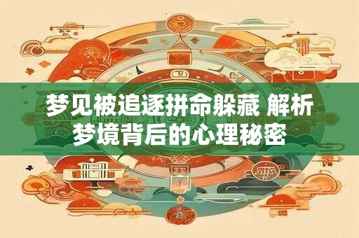 梦见被追逐拼命躲藏 解析梦境背后的心理秘密