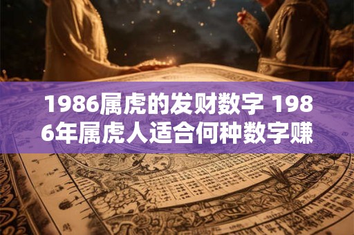 1986属虎的发财数字 1986年属虎人适合何种数字赚钱 1986属虎的发财数字 1986年属虎人适合何种数字赚钱
