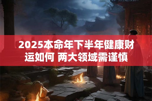 2025本命年下半年健康财运如何 两大领域需谨慎