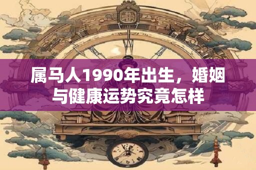 属马人1990年出生，婚姻与健康运势究竟怎样