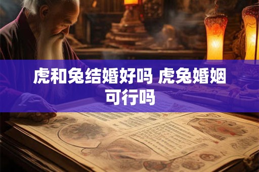 虎和兔结婚好吗 虎兔婚姻可行吗