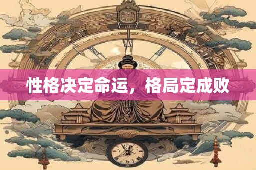 性格决定命运，格局定成败