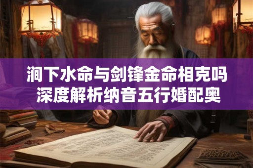 涧下水命与剑锋金命相克吗 深度解析纳音五行婚配奥秘