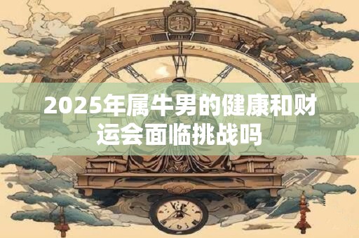 2025年属牛男的健康和财运会面临挑战吗