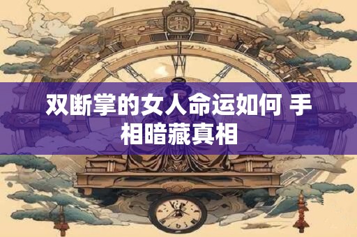 双断掌的女人命运如何 手相暗藏真相