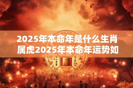 2026年本命年是什么生肖 属虎2026年本命年运势如何