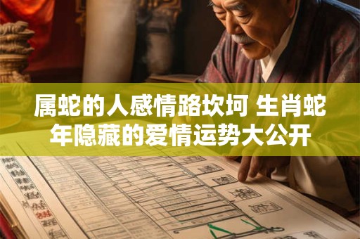 属蛇的人感情路坎坷 生肖蛇年隐藏的爱情运势大公开