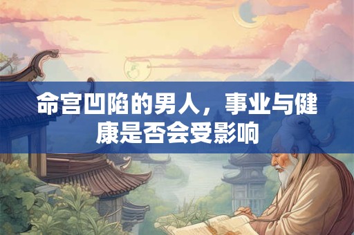 命宫凹陷的男人，事业与健康是否会受影响
