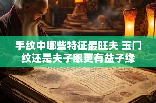 手纹中哪些特征最旺夫 玉门纹还是夫子眼更有益子缘