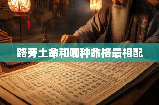 路旁土命和哪种命格最相配