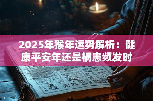 2025年猴年运势解析：健康平安年还是祸患频发时