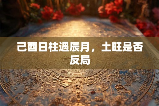 己酉日柱遇辰月，土旺是否反局