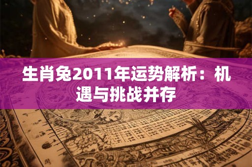 生肖兔2011年运势解析：机遇与挑战并存