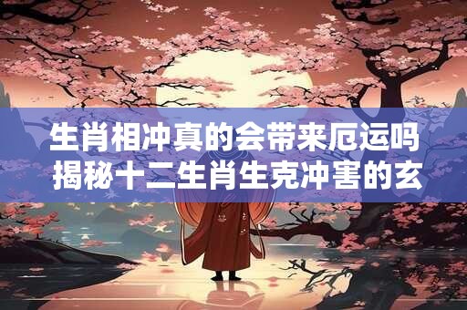 生肖相冲真的会带来厄运吗 揭秘十二生肖生克冲害的玄机